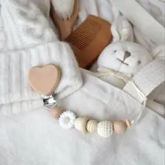 【クリップ変更無料】ハート×花 マルチクリップ｜名入れ可｜ラッピング無料