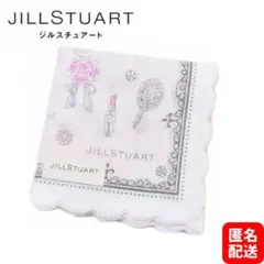 ジルスチュアートJILL STUART　ハンカチ　コスメ フラワー ピンクのサムネイル
