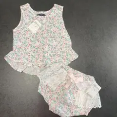 moujonjon 新品　未使用　女の子用セットアップ　90