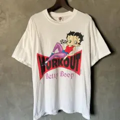 Vintage BettyBoop Workout Graphic Tshirt
