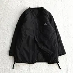 美品 ビームス別注 グラミチ タイオン 洗える ダウンコート 黒 リバーシブル