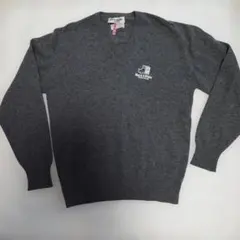 Black＆White グレー 毛100%