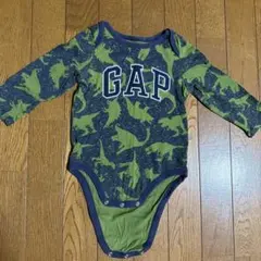baby GAP 長袖 ロンパース 恐竜柄 18-24months