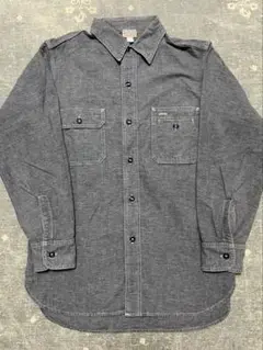 atlast&co butcher products ブラックシャンブレー 15