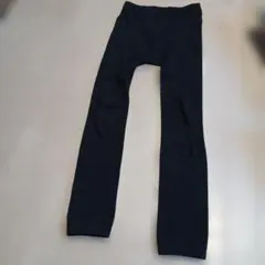裏起毛レギンス スパッツ ブラック JM-Lサイズ