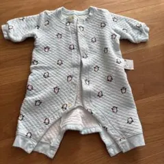 UNIQLO baby キルトカバーオール 60cm ペンギン柄