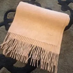 Chloé サーモンピンク フリンジマフラー