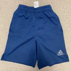 子供用　中古品　130 adidas ネイビー ハーフパンツ スポーツ