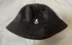 KANGOL ブラック バケットハット