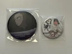 鬼滅の刃 不死川玄弥 缶バッジ 2個セット