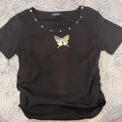 WEGO 蝶モチーフ トップス