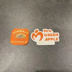 GOODALE & Mrs. GREEN APPLE ステッカーセット