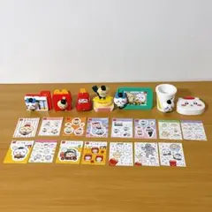ちいかわ　マクドナルドコラボ　シールとフィギュアセット