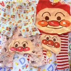 アンパンマン キッズ　ハーフパンツ　タンクトップ　4枚セット　90