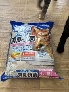 新品 キミおもい システムトイレ 猫 ネコ砂 トイレ砂 小粒サイズ 4Lのサムネイル