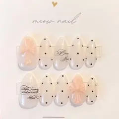 ネイルチップ ドットネイル クロムネイル ウィッシュコアネイル ガーリーネイル