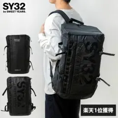 ★希少コラボ★ SY32×マイケルリンネル バックパック 黒 リュックのサムネイル