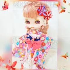 No.63 ブライスアウトフィット着物 袖長タイプ - メルカリ