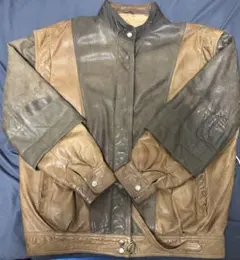 【ヴィンテージ品】レザージャケット D 42