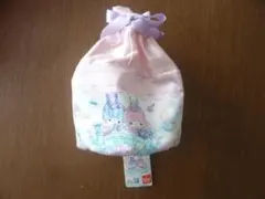 サンリオ　リトルツインスターズ イラストレーター　コラボ　巾着　ポーチ