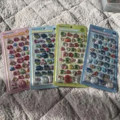 Tamagotchi 3D ステッカー 4枚　セット