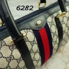 芽衣子 様RU-6282　オールドグッチ　シェリーライン　ミニボストン