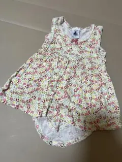 プチバトー　6m ロンパースセット