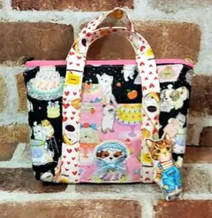 み*た様 コヤンイサムチョン＆ユキエモン＆ハンドメイド ミニトートバッグチャーム
