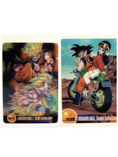 ★値下げ　ドラゴンボール　カード　ウエハース　森永　悟空　2枚セット