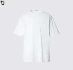 新品！ユニクロ +J スーピマコットンリラックスフィットクルーT ホワイト S