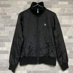 ルコックスポルティフ 中綿ジャケット レディース ゴルフ ブラック L