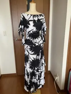 エスパンサルバーグ　チェルナーロングドレスブ ラック（M） エスパンサルバーグ チェルナーロングドレスブ ラック（M） 【公式通販】