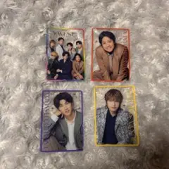 WEST 男前カード　桐山照史　中間淳太　濱田崇裕　集合　4枚セット