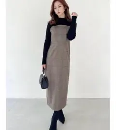 RESEXXY ニットレイヤードワンピース