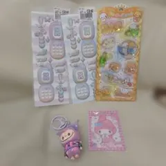【正規品】なっとうちゃん　ウォーターシール　平成ギャル　マイメロ　らぶぶ