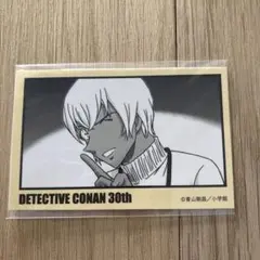 名探偵コナン　安室透　連載30周年記念　名探偵コナン展　コマステッカー