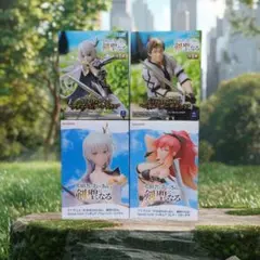 片田舎のおっさん、剣聖になる　フィギュア　4点