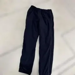 UNIQLO ブラック 暖パン　ウォームイージーパンツ裏地フリース150