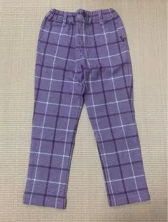 とち様　BEBE べべ チェックパンツ　130