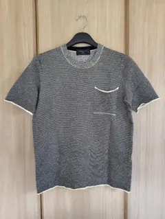SHIPSコラボ タグ付き美品ロベルトコリーナ ニットTシャツ シップス