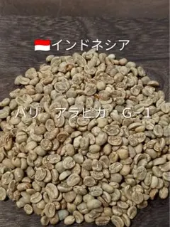 【生豆1kg】インドネシア バリ アラビカG-1 SCAA81点 コーヒー生豆のサムネイル