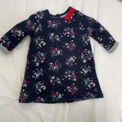 プチバトー　ワンピース　花柄