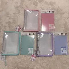 ダイソー　セリア　バインダー　シール台紙　シール帳　新品　セット