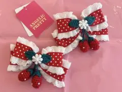 Angelic Pretty おめかしBerry編みぐるみリボンクリップ - メルカリ