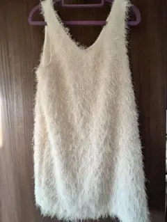 JEANASIS アイボリー ファーベスト