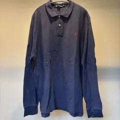 【最終お値下げ】Polo by Ralph Lauren ネイビー 長袖ポロ
