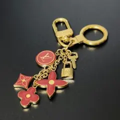 X2298 美品 ルイヴィトン ビジュー サック クール ハートキーホルダー