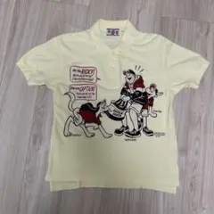 キャプテンサンタ　半袖ポロシャツ　ゴルフシャツ　 イラストプリント　サイズS