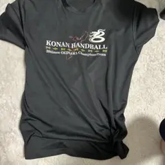ハンドボール瓊浦高校Tシャツ黒LLサイズ - メルカリ