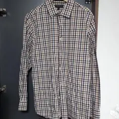 BANANA REPUBLIC バナナ・リパブリック チェック柄シャツ　Lサイズ
